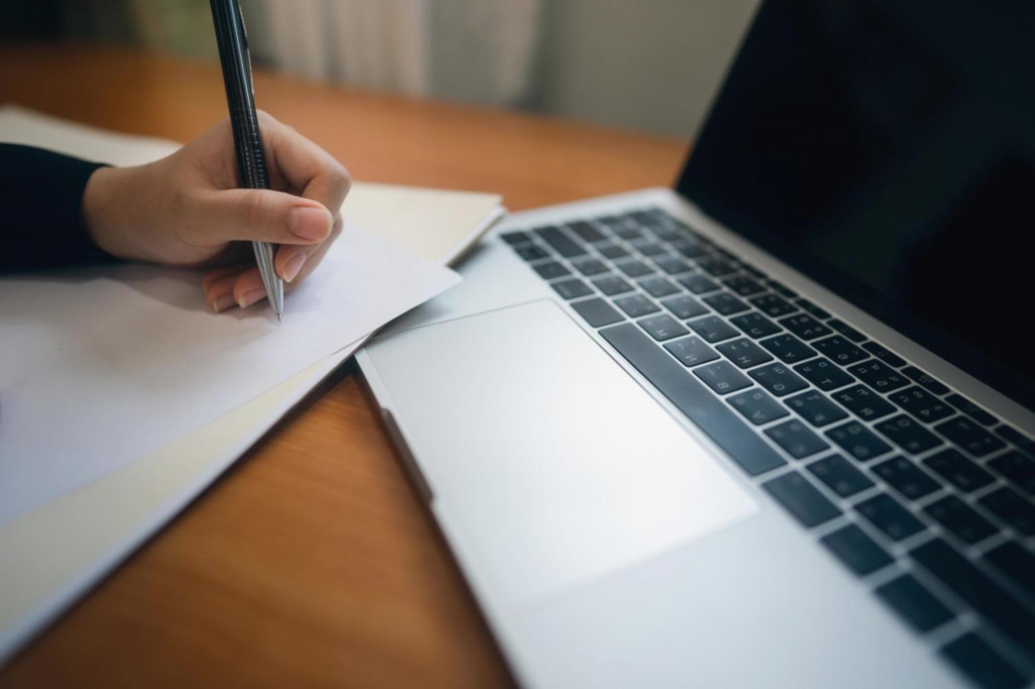 Financial analysis workspace showing budget comparison reports and data visualization tools